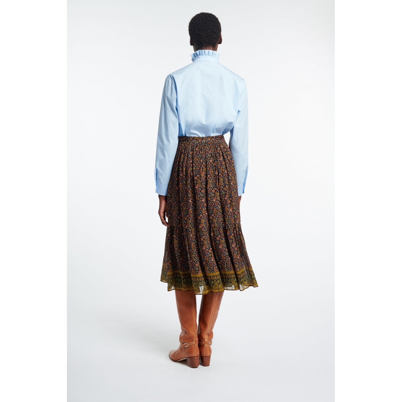 Vanessa Bruno - Midi Skirt Soledad - Navy