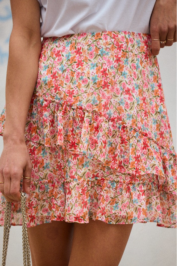 Patine Javotine Print Skirt