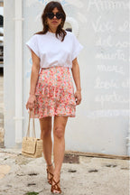 Patine Javotine Print Skirt