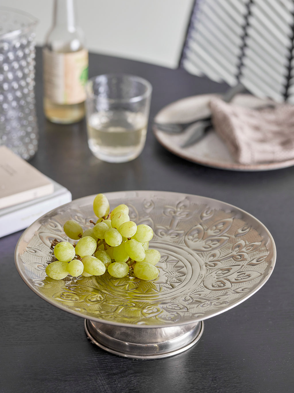 Litha - Tray - Silver - Metal