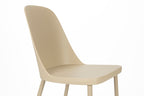 Pip All - Dining Room Chair - Steel - Beige
