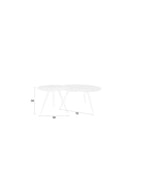 Webster - Set of 2 Coffee Tables - Teak - Brown