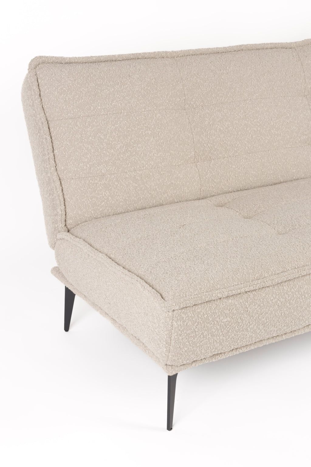 Cielke - 3-Seater Sofa Bed - Polyester - Beige