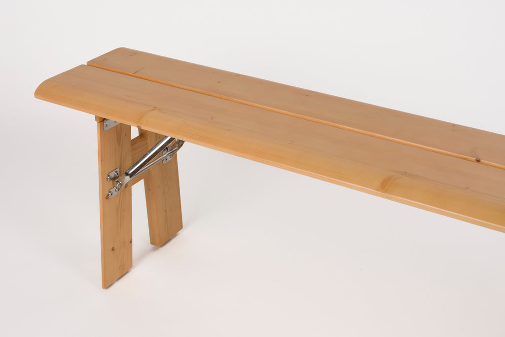Avenue - Outdoor Bench - Pine Wood - Natural/Beige
