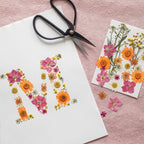 Diy-pakket herbarium abecedarium roze