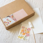 Diy-pakket herbarium abecedarium roze