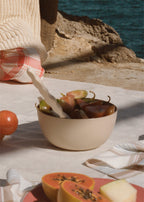 Menaje Outdoor Eco - Set de 2 Cuencos Pequeños para Exterior - Arena