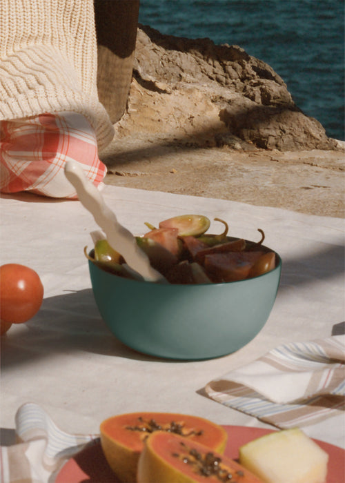 Kitchenware Outdoor Eco - Set of 2 Small Outdoor Bowls - Sage Green