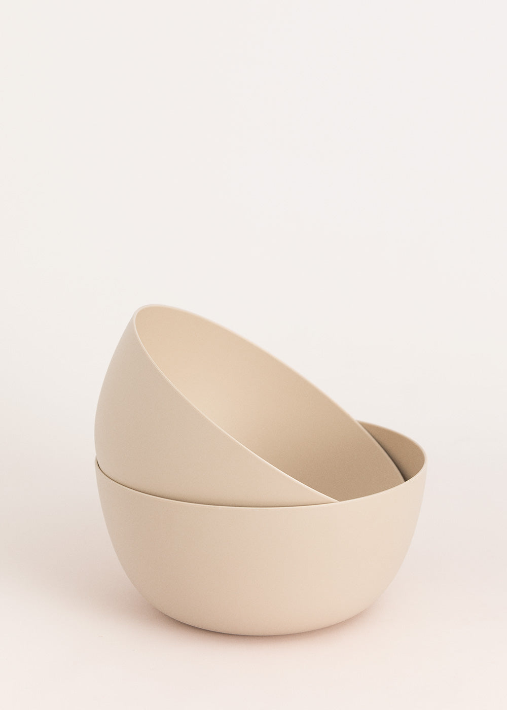Menaje Outdoor Eco - Set de 2 Cuencos Pequeños para Exterior - Arena
