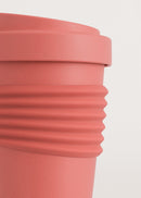 Kitchenware Outdoor Eco - Verre A Café Avec Couvercle En Matériel Recyclé - Terracotta
