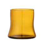 Florentine - Set of 12 Glasses - Brown - Recycled Glass
