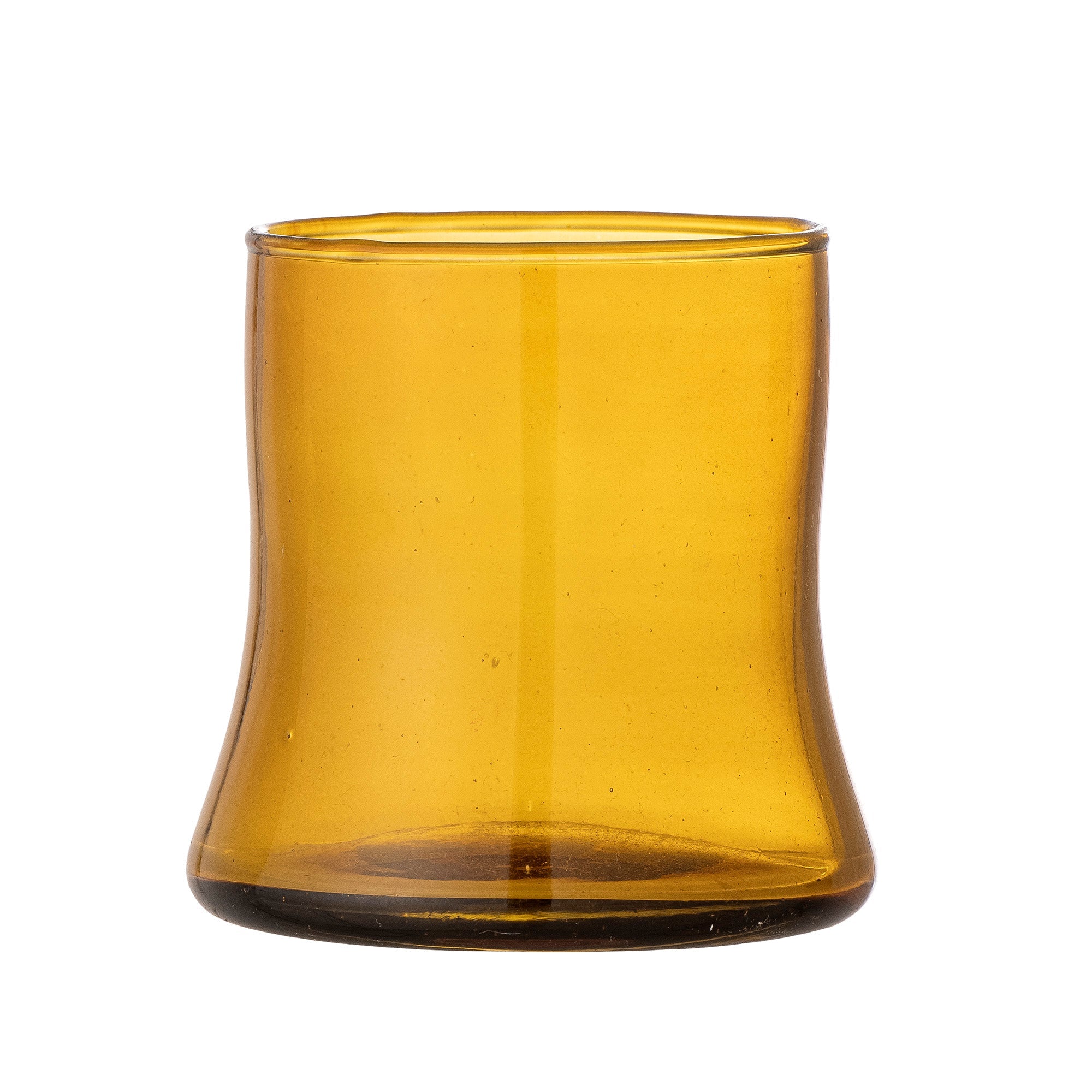 Florentine - Set of 12 Glasses - Brown - Recycled Glass