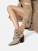 Botines Shoot Down The Stars - Bronceado