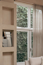 Glamour - Miroir - Fer - Marron Foncé