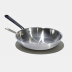 La Bonne Poêle En Inox, Manche Noir - 30 Cm