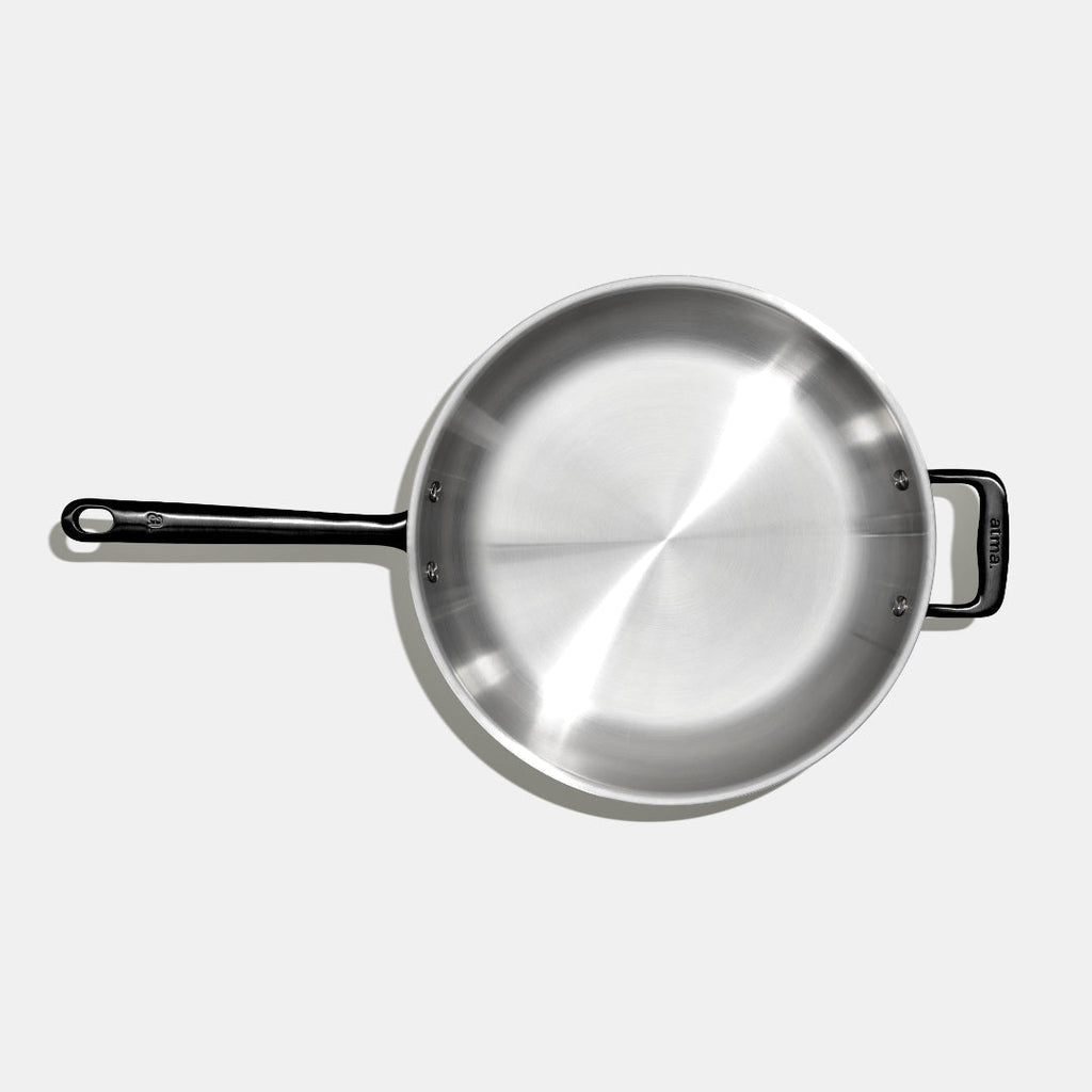 La Bonne Poêle En Inox, Manche Noir - 32 Cm