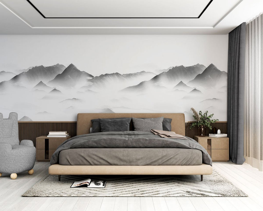 Mural Brume - Ice Grey