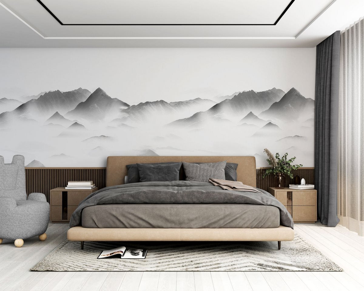 Mural Brume - Ice Grey