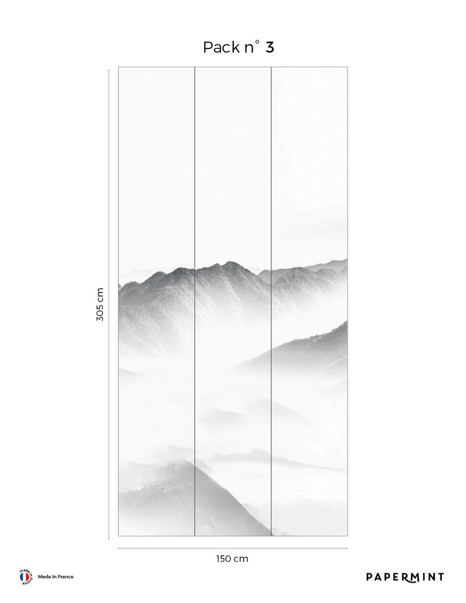 Mural Brume - Ice Grey