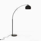 Dinard - Floor Lamp with Black Metal Shade