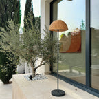 Faroe - Lampadaire Sans Fil - Polyrotin - Beige