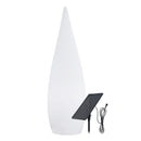 Classy - Lampadaire Solaire - Polyéthylène - Blanc