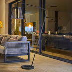 Rayglow - Lampadaire Solaire - Acier - Gris