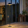 Nerio - Lampadaire Solaire - Acier - Noir