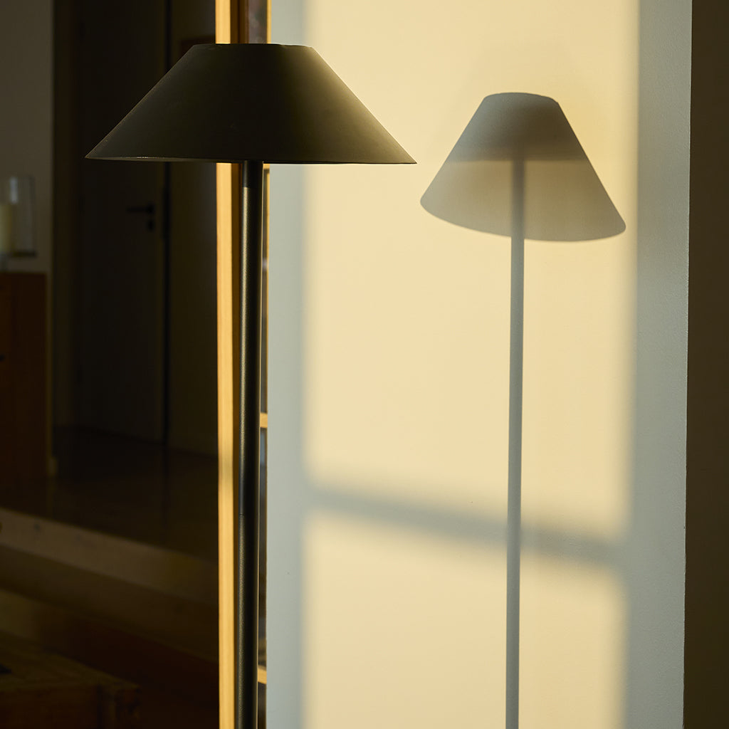 Nerio - Lampadaire Solaire - Acier - Noir