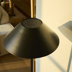 Nerio - Lampadaire Solaire - Acier - Noir
