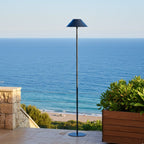 Nerio - Lampadaire Solaire - Acier - Noir