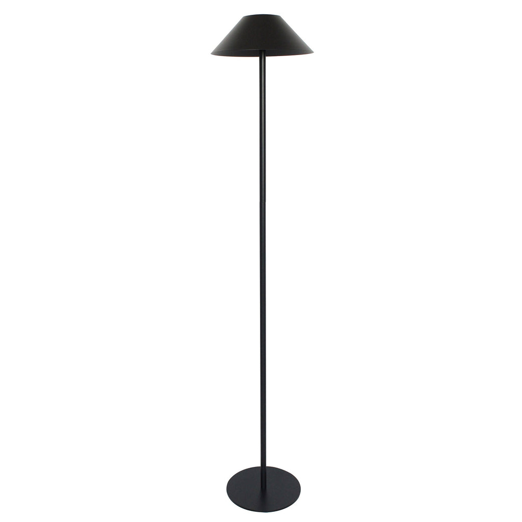 Nerio - Lampadaire Solaire - Acier - Noir