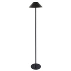 Nerio - Lampadaire Solaire - Acier - Noir