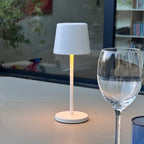 Kelly Mini - Lampe De Table Sans Fil - Acier - Blanc