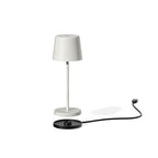 Kelly Mini - Lampe De Table Sans Fil - Acier - Blanc
