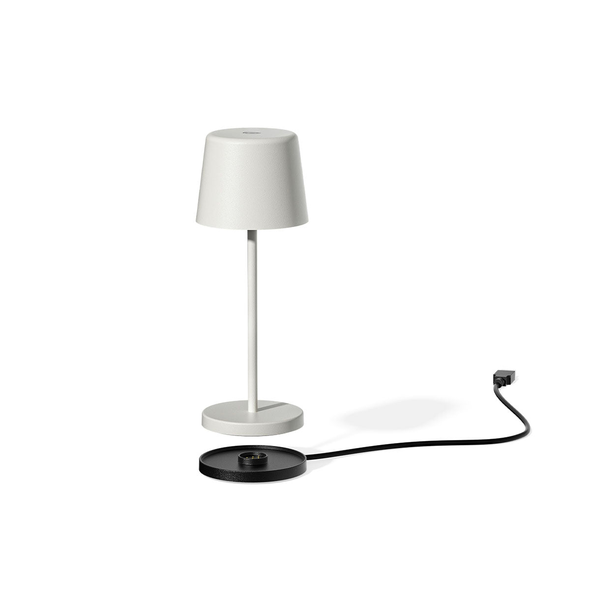 Kelly Mini - Lampe De Table Sans Fil - Acier - Blanc