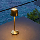 Emily - Cordless Table Lamp - Steel - Gold