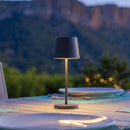 Kelly Mini - Lámpara de mesa inalámbrica - Acero - Gris antracita