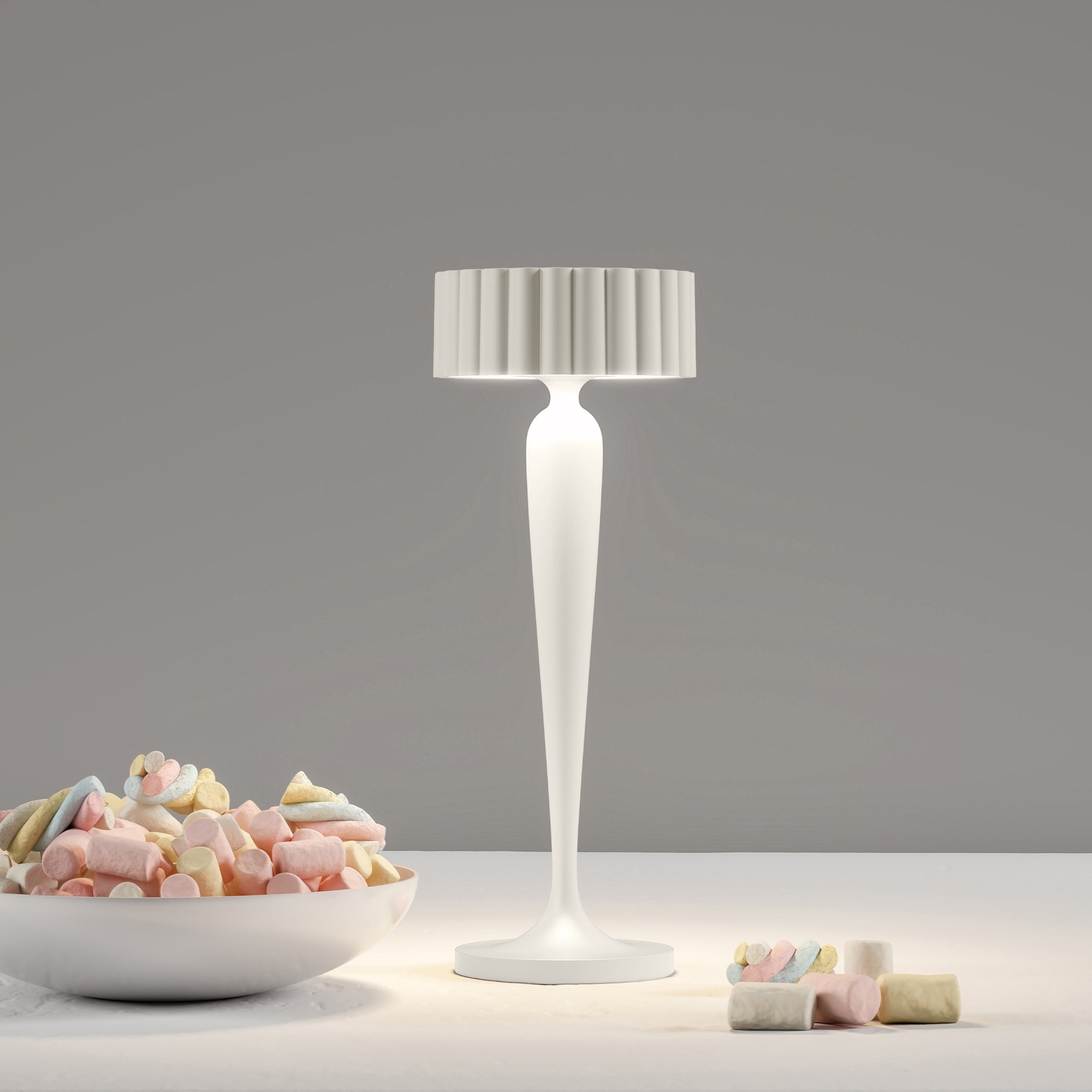 Wireless Table Lamp - Twiggy White