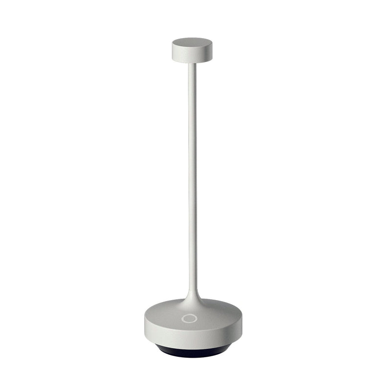 Ruby - Lámpara de mesa inalámbrica - Acero - Blanco