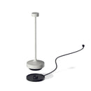 Ruby - Lámpara de mesa inalámbrica - Acero - Blanco