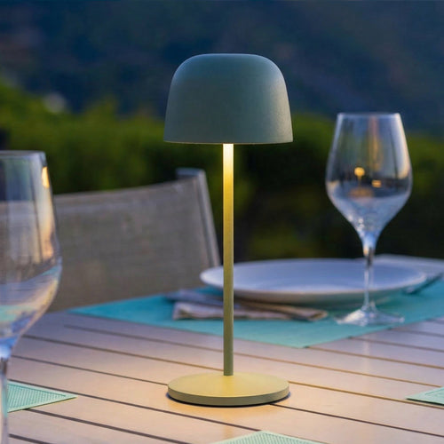 Sophia - Lampe De Table Sans Fil - Acier - Vert