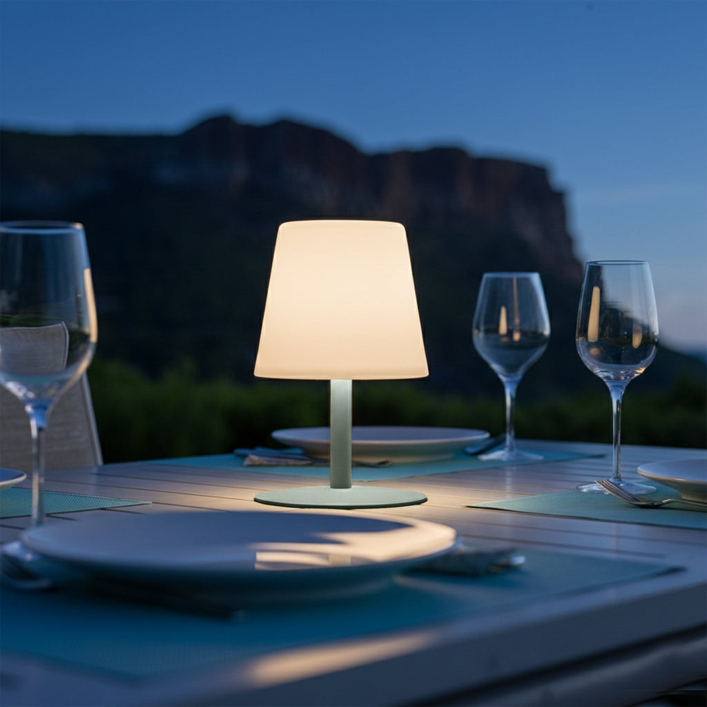 Standy Mini - Lampe De Table Sans Fil - Acier - Vert