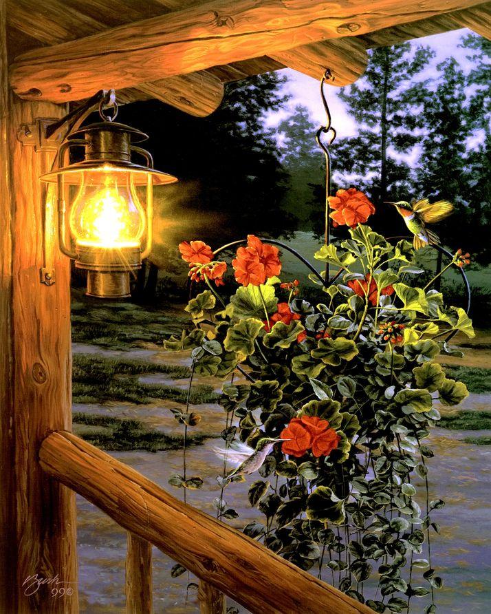 Paint By Numbers - Lantern On The Porch