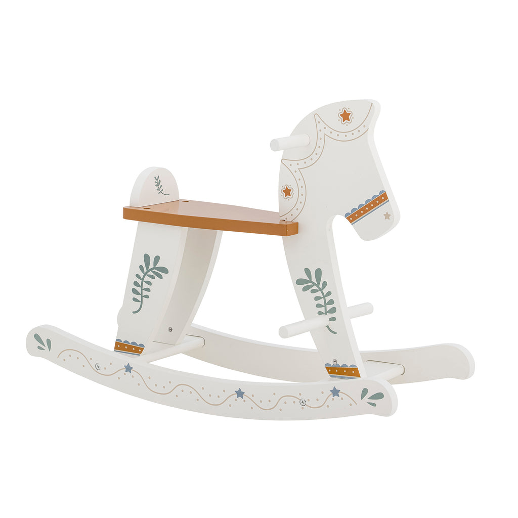 Ruddy - Juguete Balancín Caballo - Blanco - Mdf