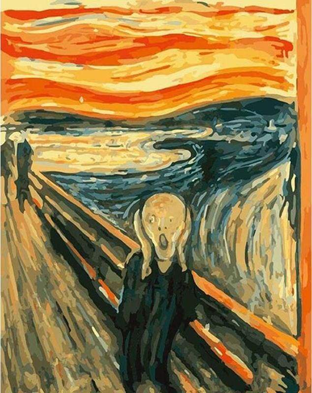 Peinture Par Numéros - Le Cri