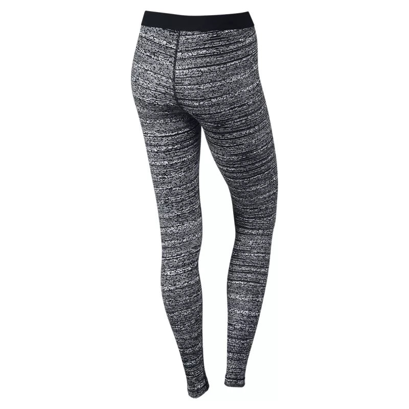 Legging Nike Pro Warm Static - Noir, Blanc, Gris