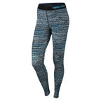 Legging Nike Pro Warm Static - Bleu, Noir, Gris