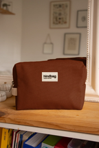 Trousse De Toilette Leon - Chocolat