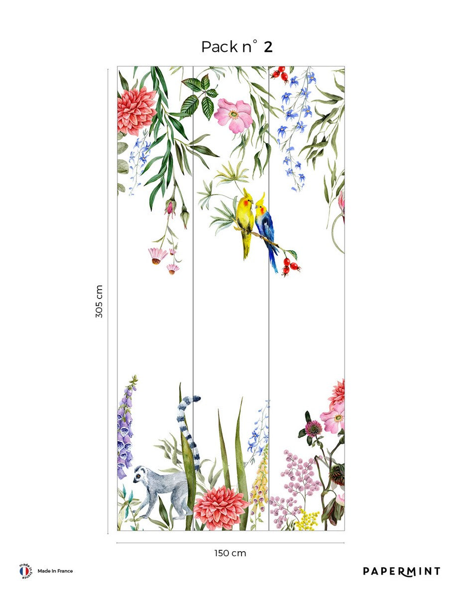 Mural Lewis - Blanco Platino